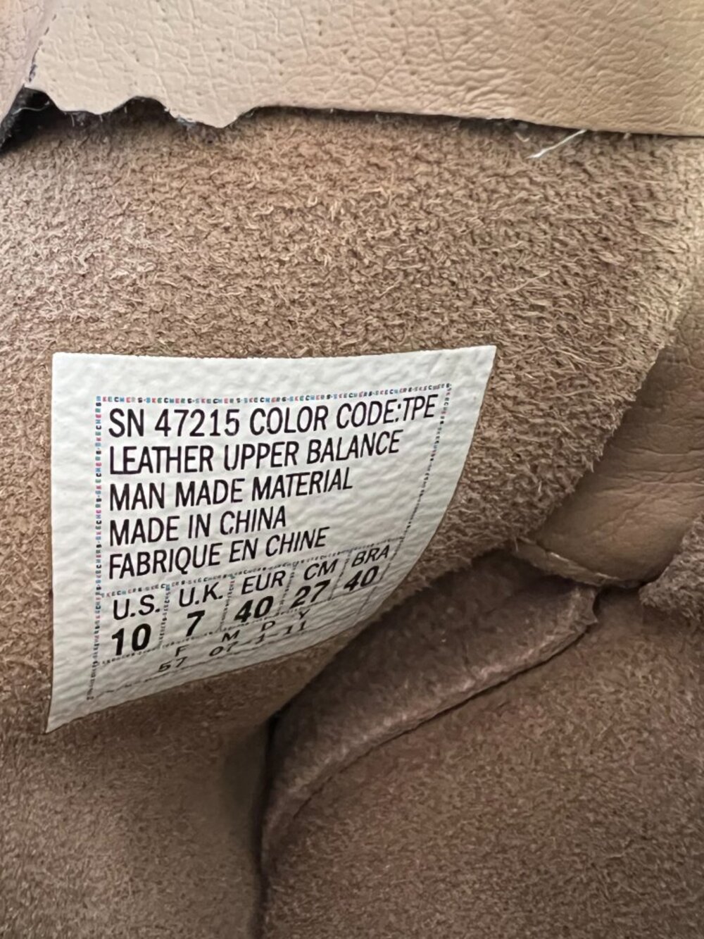 Skechers boots beige tan suede Lunacy womens 10 moto biker mid calf pull on - Picture 10 of 10